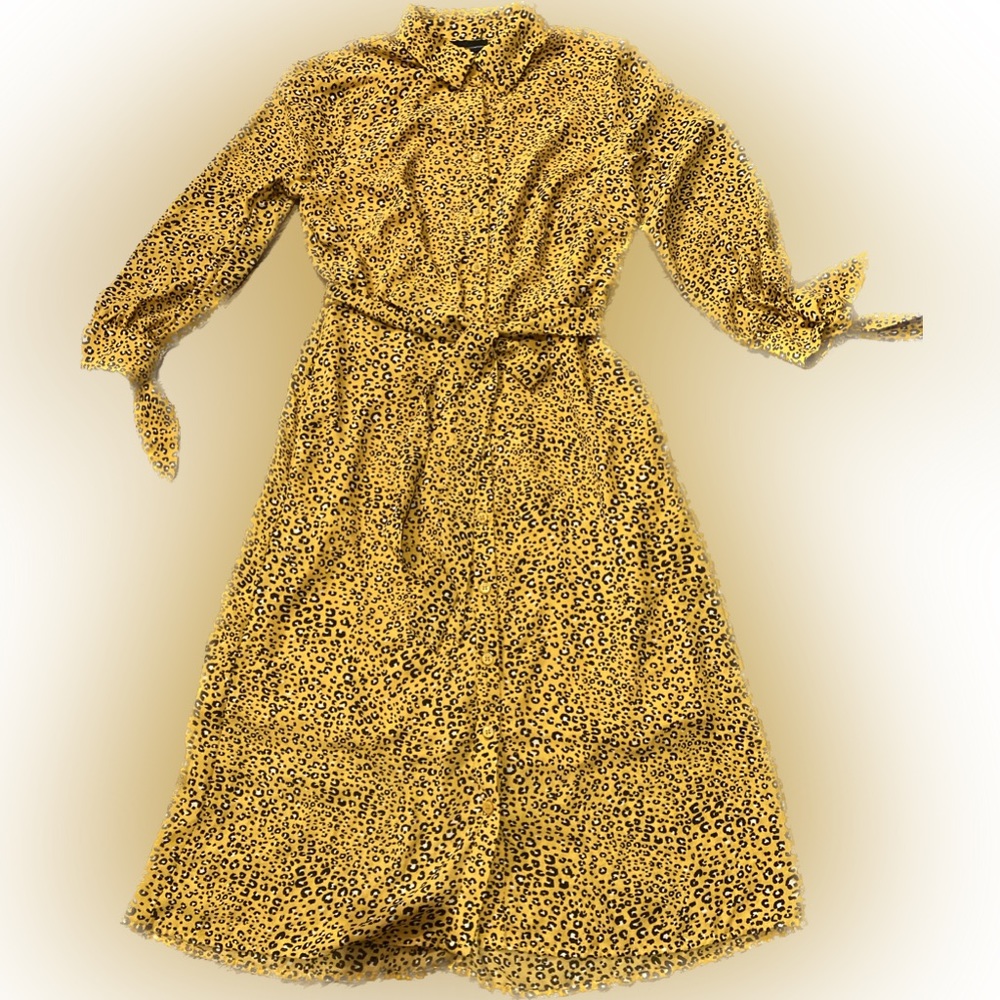 Yellow New York and Company dress